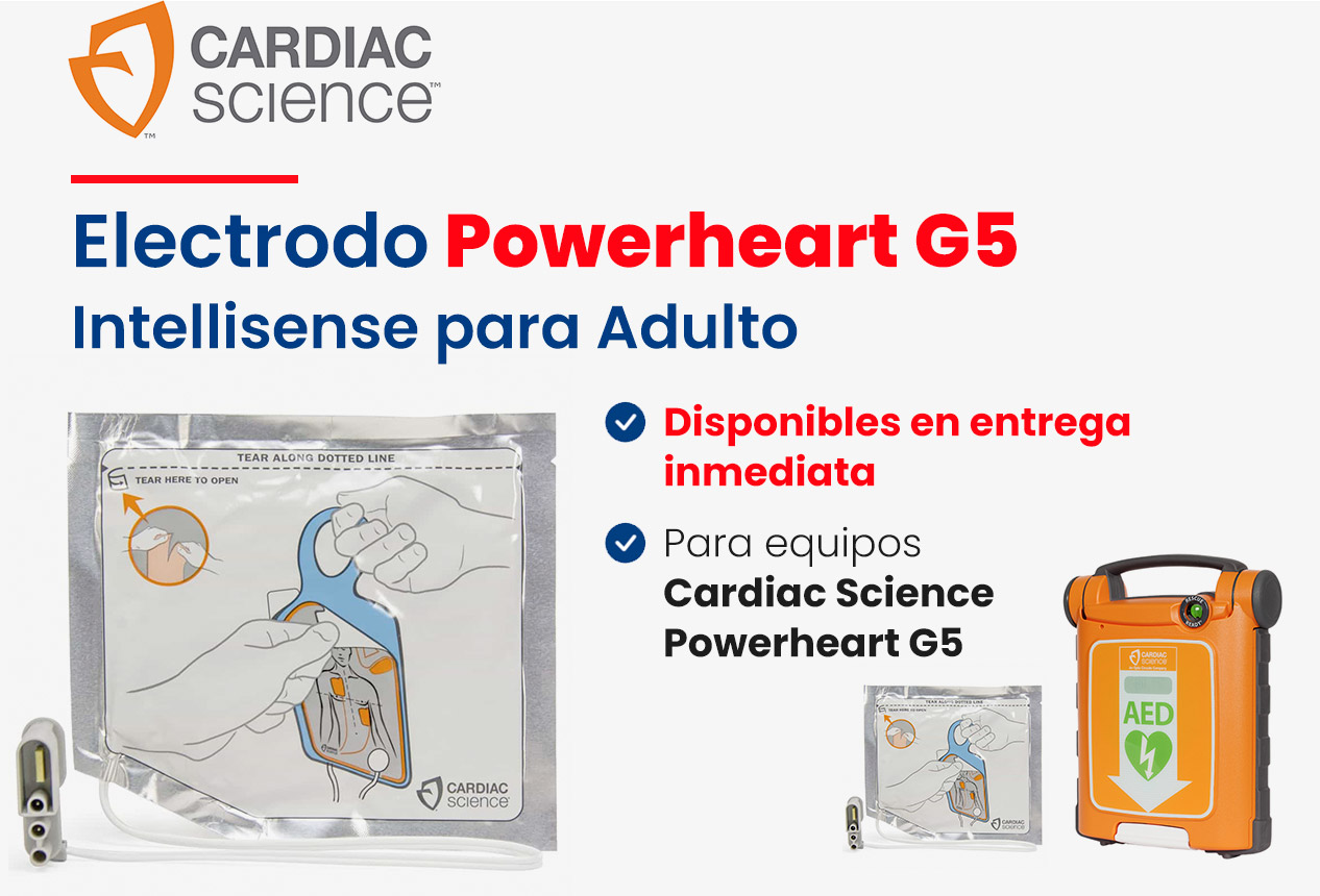 Desfi Depot Electrodo Powerheart G5 Intellisense para Adulto