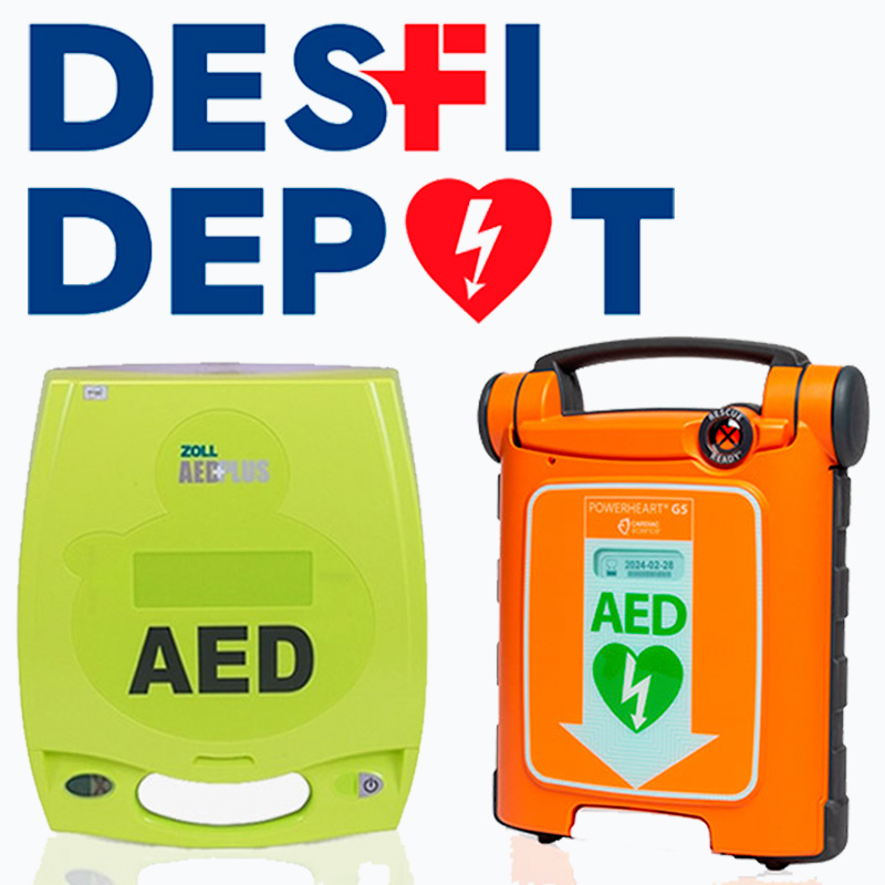 Venta de desfibriladores cardíacos DEAS ZOLL AED Cardiac Science HeartSine baterías, electrodos, accesorios para desfibrilador en México. - DESFI DEPOT